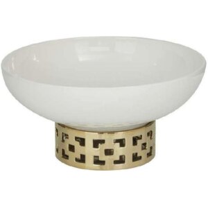 TAZON BLANCO BASE DORADA GRECAS
