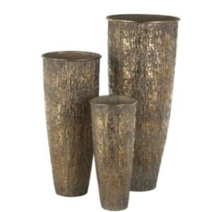 JUEGO DE FLOREROS COBRE
