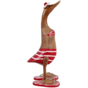 FIGURA PATO BIKINI ROJO